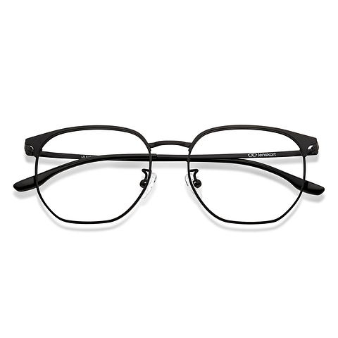 Lenskart Black Full Rim Square left side