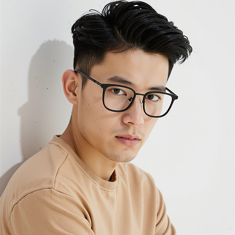 Lenskart Black Full Rim Square right side