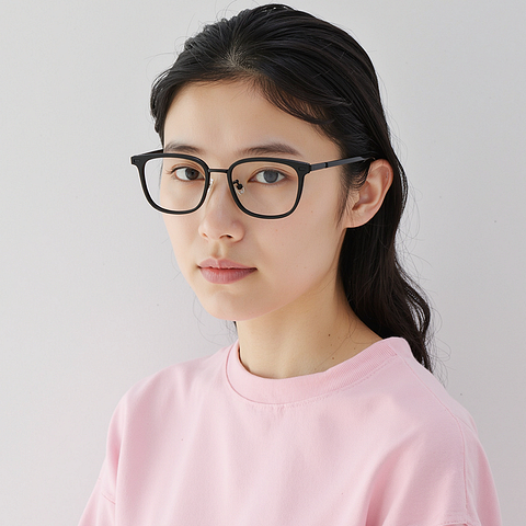 Lenskart Black Full Rim Square left side