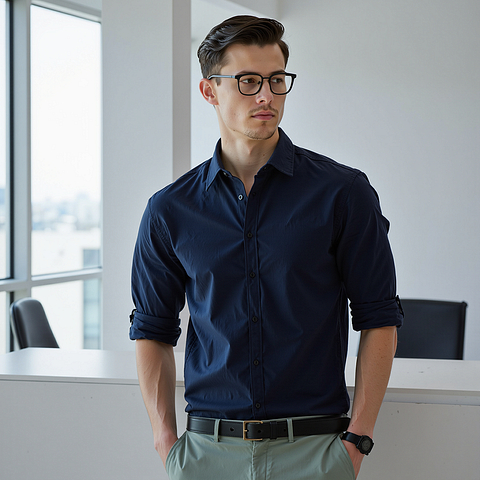 Lenskart Black Full Rim Square left side