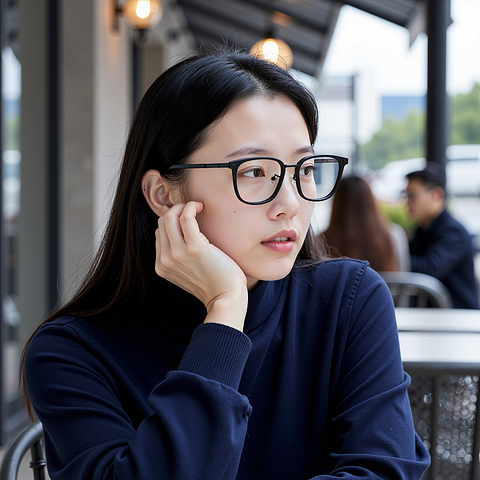 Lenskart Black Full Rim Square right side