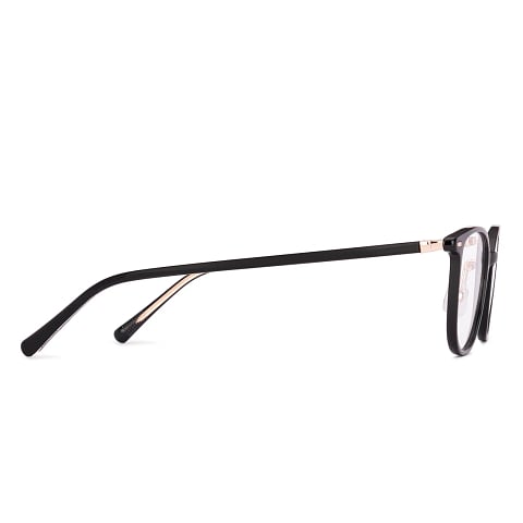 Lenskart Black Full Rim Rectangle left side
