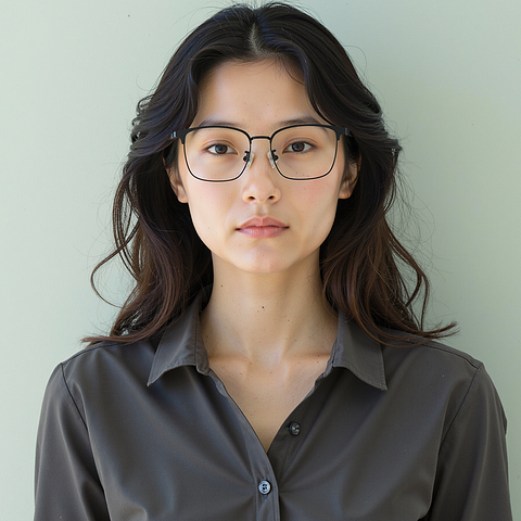 Lenskart Black Full Rim Square left side