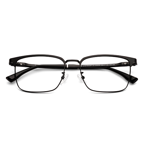 Lenskart Black Full Rim Square left side