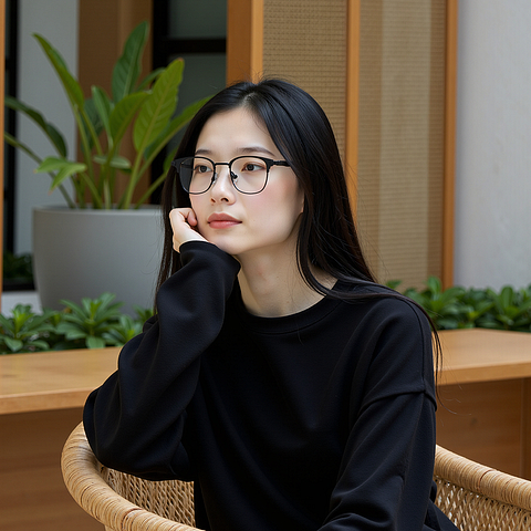 Lenskart Black Full Rim Square right side