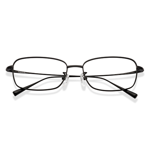 Lenskart Black Full Rim Rectangle left side