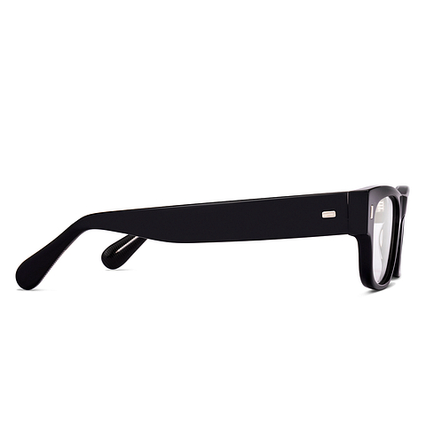 Lenskart Studio Online Black Full Rim Rectangle left side