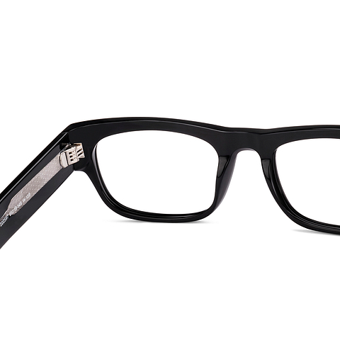 Lenskart Studio Online Black Full Rim Rectangle right side