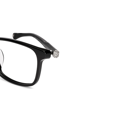 Lenskart STUDIO Black Full Rim Rectangle right side