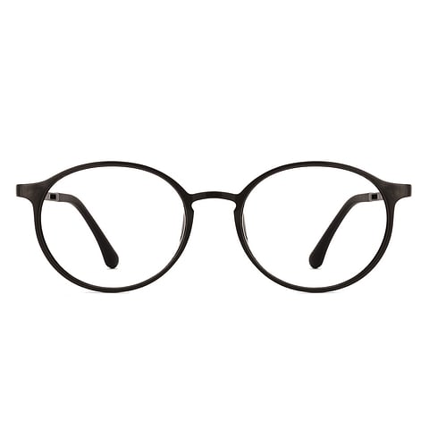 Lenskart Air Online Black Full Rim Round left side