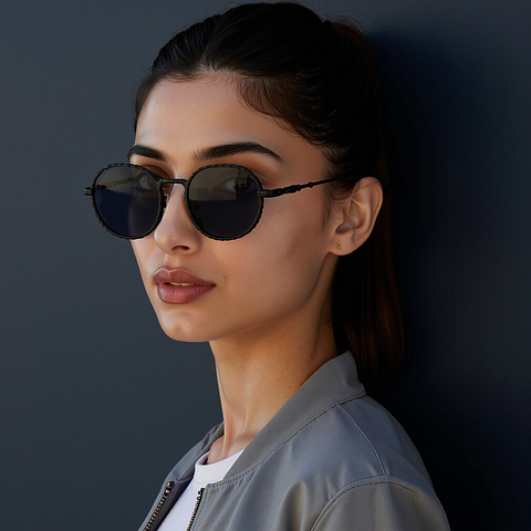 Lenskart Black Full Rim Round left side Lenskart Black Full Rim Round left side