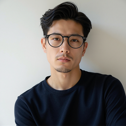 Lenskart Black Full Rim Round left side