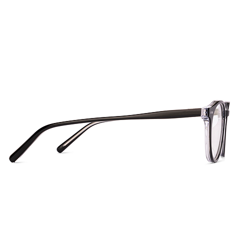 Lenskart Black Full Rim Round left side