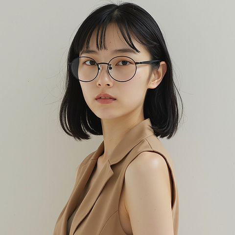 Lenskart Black Full Rim Round right side