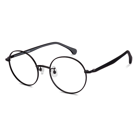 Lenskart Black Full Rim Round right side