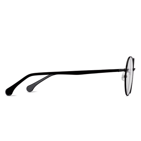 Lenskart Black Full Rim Round left side
