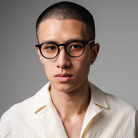 Lenskart Black Full Rim Round left side
