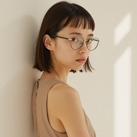 Lenskart Black Full Rim Round right side