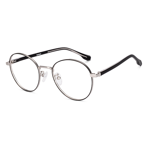 Lenskart Black Full Rim Round left side