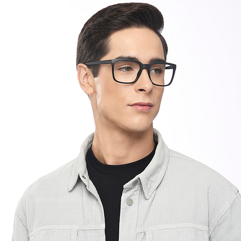 Lenskart Air Online Black Full Rim Square right side