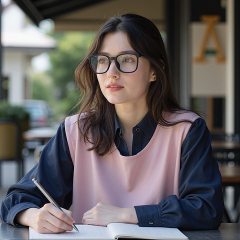 Lenskart Air Black Full Rim Square right side
