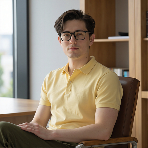 Lenskart Air Black Full Rim Square left side