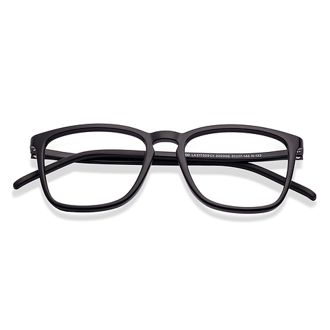 Lenskart Air Online Black Full Rim Square left side Lenskart Air Online Black Full Rim Square left side