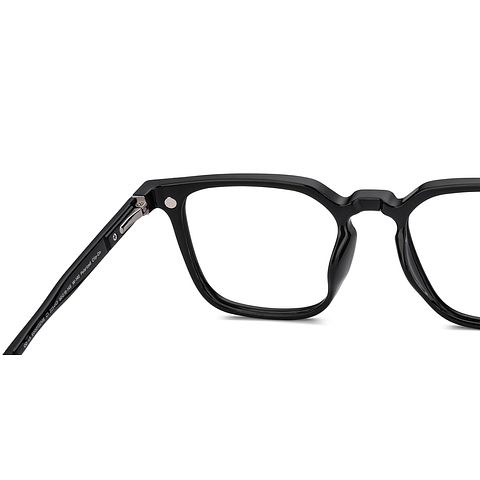 Lenskart Air Black Full Rim Square left side