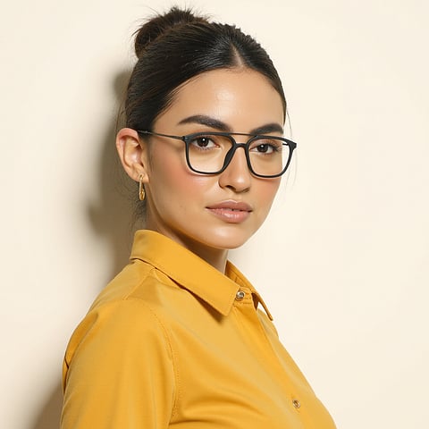 Lenskart Air Black Full Rim Square right side Lenskart Air Black Full Rim Square right side
