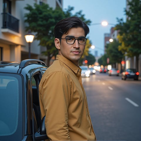 Lenskart Air Black Full Rim Square right side Lenskart Air Black Full Rim Square right side