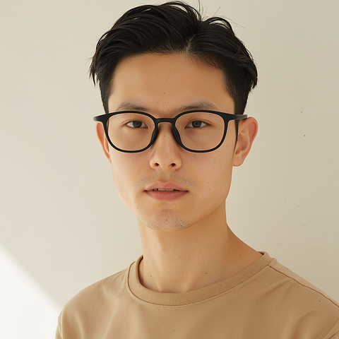 Lenskart Air Black Full Rim Square right side