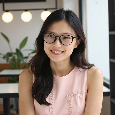 Lenskart Air Black Full Rim Square right side