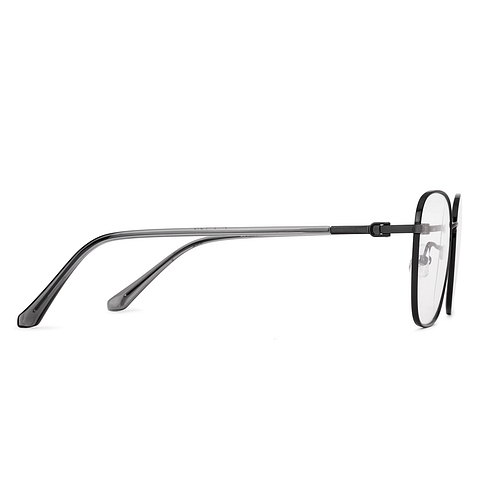 Lenskart Air Black Full Rim Square left side