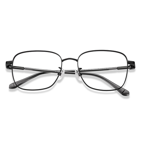 Lenskart Air Black Full Rim Square left side