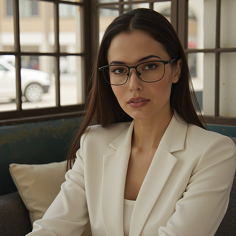 Lenskart Black Full Rim Square right side