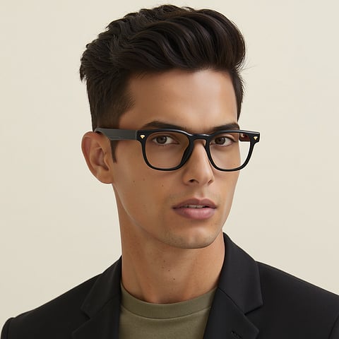 Lenskart Black Full Rim Square right side