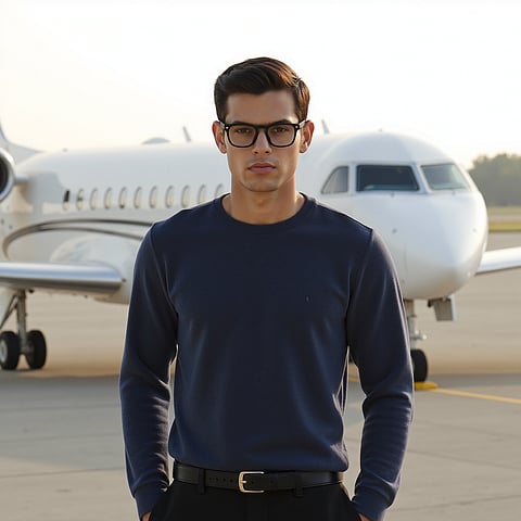 Lenskart Black Full Rim Square left side