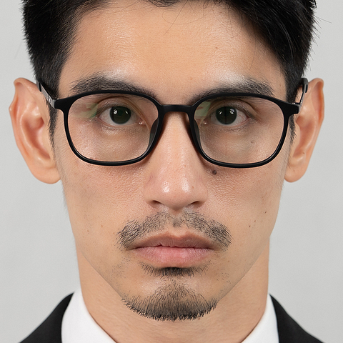 Lenskart Black Full Rim Square left side