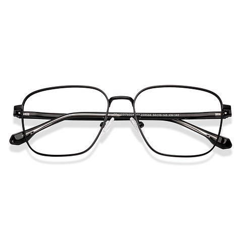 Lenskart Black Full Rim Square left side