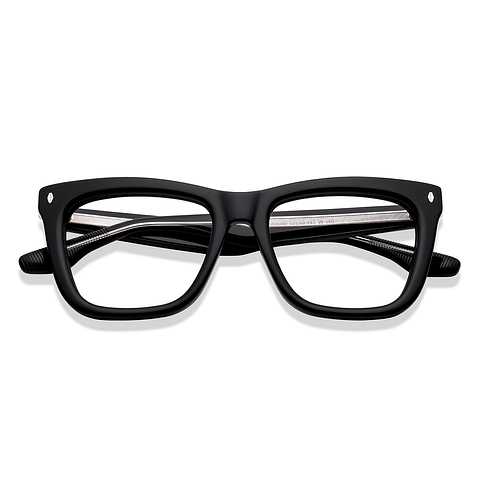 Lenskart Studio Online Black Full Rim Square left side