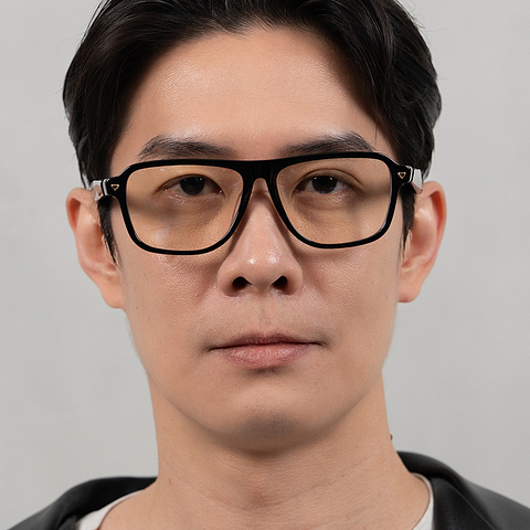 Lenskart STUDIO Black Full Rim Square right side