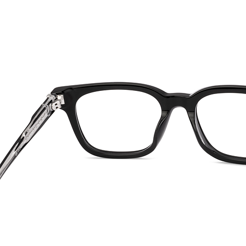 Lenskart STUDIO Black Full Rim Square left side