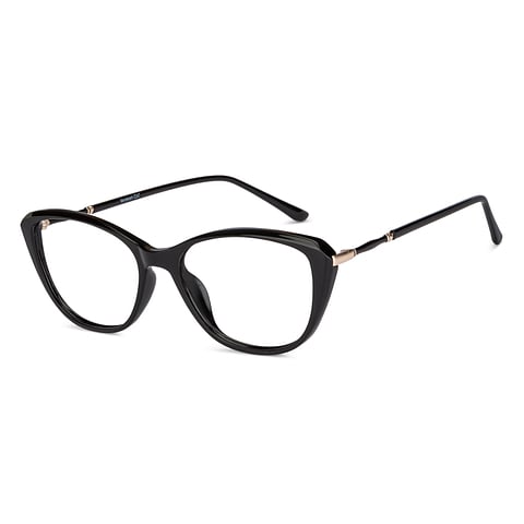 Lenskart Air Online Black Full Rim Cat Eye right side