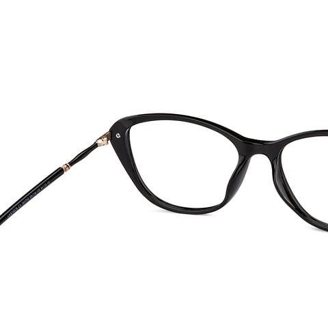 Lenskart Air Online Black Full Rim Cat Eye right side