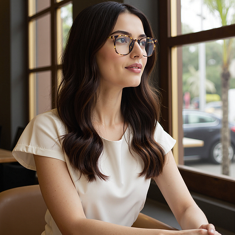 Lenskart Air Black Full Rim Square right side