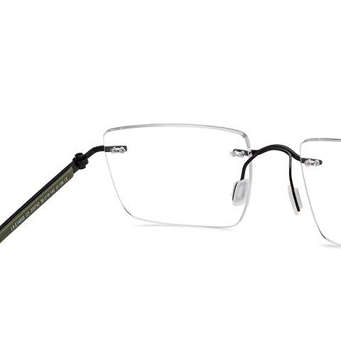 Lenskart Air Online Black Rimless Square right side