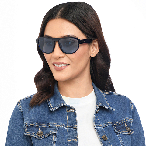 Vincent Chase Online Sky Blue Full Rim Square right side