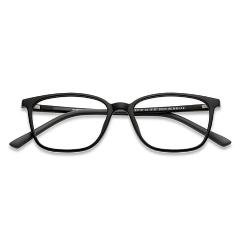 Lenskart Air Online Black Full Rim Wayfarer left side