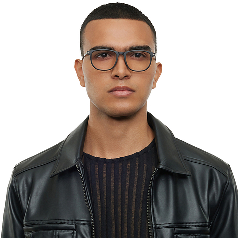Lenskart STUDIO Black Full Rim Geometric right side