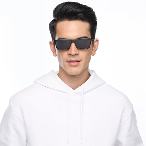 Lenskart Air Black Full Rim Rectangle right side